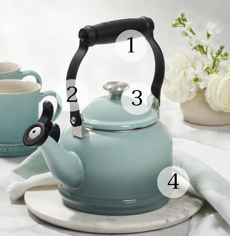 Le Creuset Demi Kettle in Sea Salt